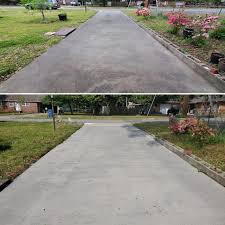 Driveway Before and After